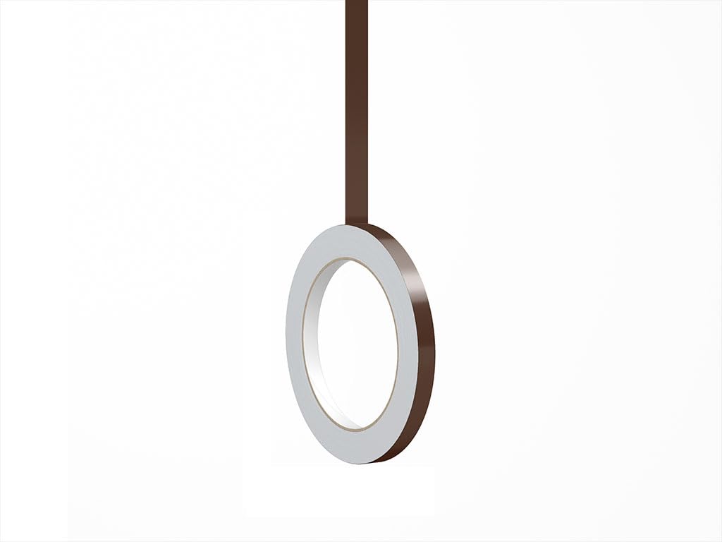 3M 50 Brown Gloss Vinyl Pinstriping Tape - Vinyl Striping Lines Stickers, Striping (1/4In X 150Ft Roll)