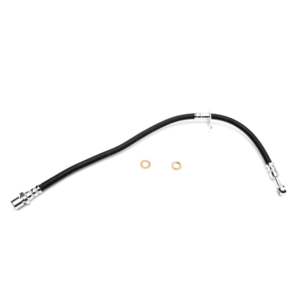 Dynamic Friction Company Front Left Brake Line Hose 350-13028 For 2000-2014 Subaru Outback, 2002 Subaru Legacy, 2003-2006 Subaru