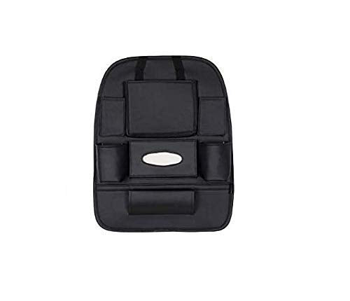 SIDDHI VINAYK CREATION Car Auto Seat Back Multi Pocket Storage Bag Organizer Holder Hanger Accessory (Black)