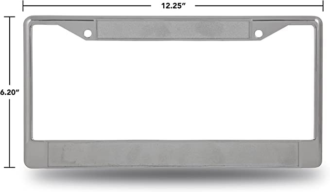 Winnipeg Jets License Plate Frame Chrome - Special Order