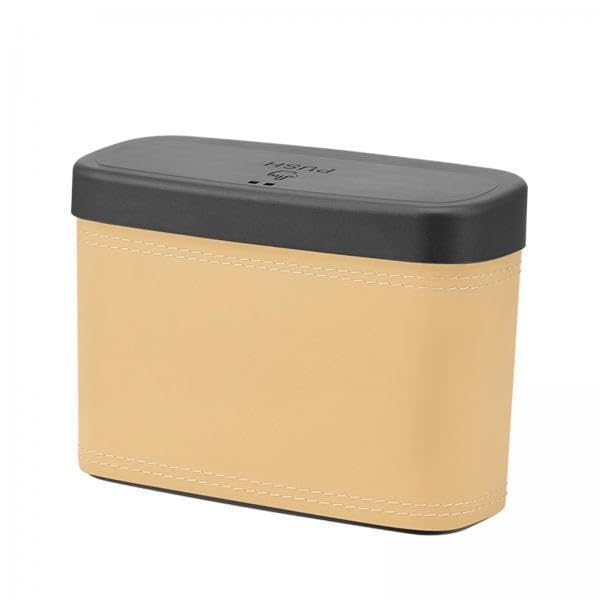 BNF 5xMini Car Trash Can Portable Car Garbage Can for Automotive Home Desktop Beige|Home & Garden |Household Supplies & Cleaning