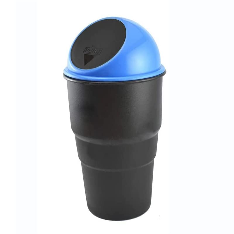 DIVINE COLLECTION Mini Car Dustbin Portable Trash Can for Vehicle Interior Small Garbage Bin for Car