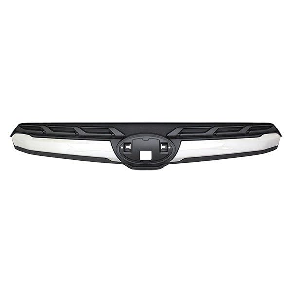 Grille Molding For 2017-2018 Type 2 Subaru Forester Matte Black & Chrome