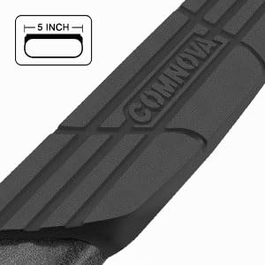 Comnova 4.5'' Side Steps Step Bars Compatible With 2019-2025 Chevy Silverado/Gmc Sierra 1500 Crew Cab, 2020-2025 Silverado/Sierr