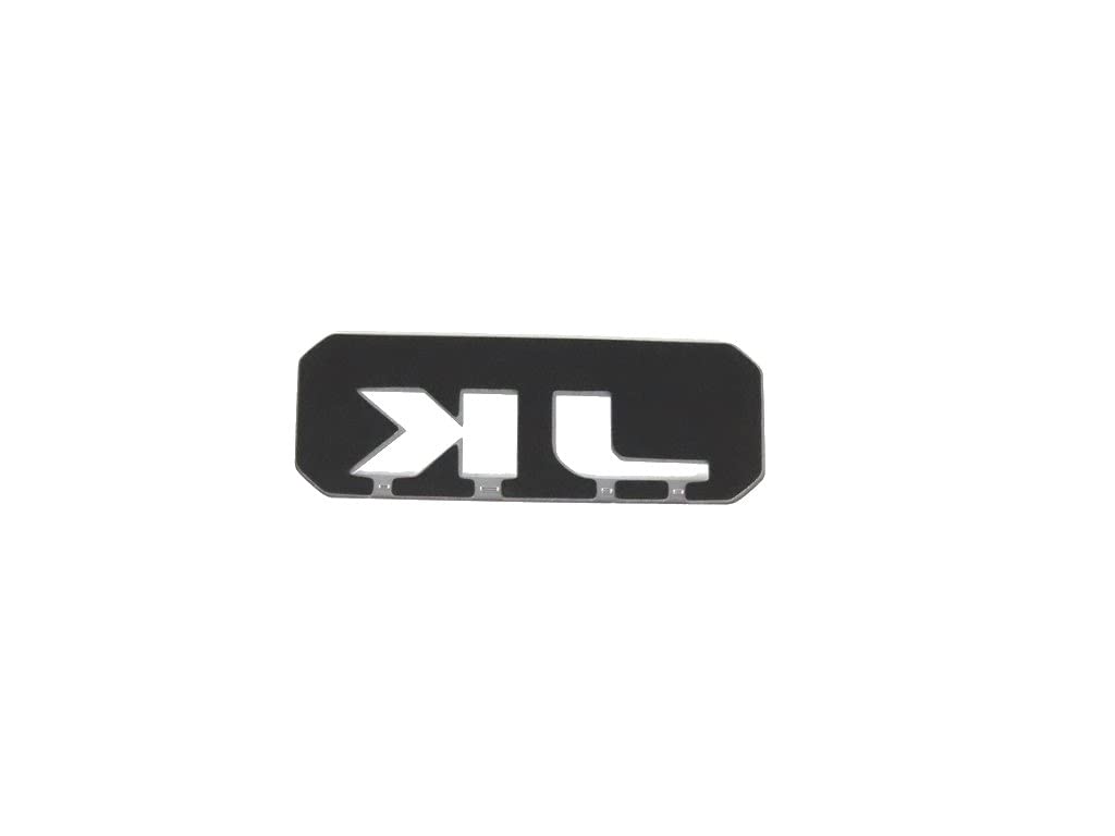 Mopar Jeep Wrangler Jk Silver & White Emblem Sticker Decal Oem