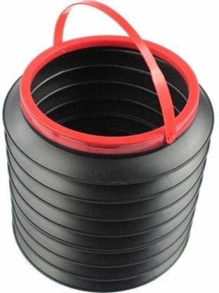 SAMUYA Car Dustbin, Foldable Trash Can Garbage Storage Organizer for Cars, Portable Car Bin for Travel & Daily Use