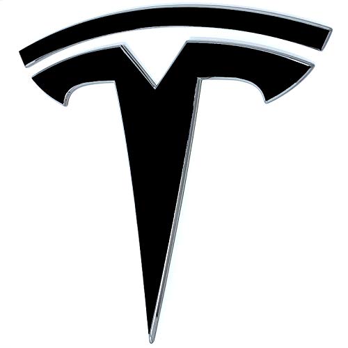 Logo Decal Wrap For Tesla Model Y, 11-Pc Set (Gloss Black)