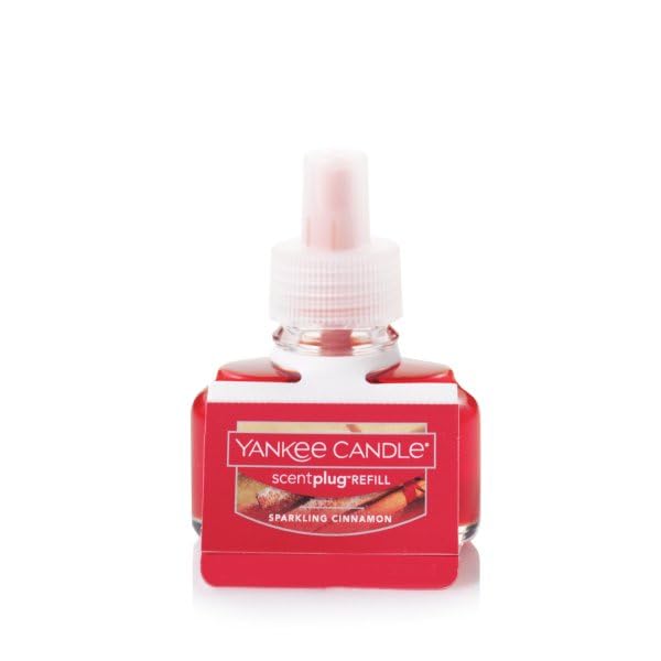 Yankee Candle Scent Plug Refill - Sparkling Cinnamon, 0.625 oz, Pack of 6