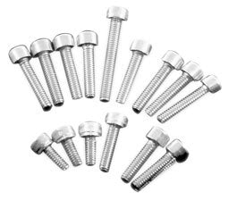 15 PIECE CLUTCH WTR COVER STAINLESS BOLT KIT