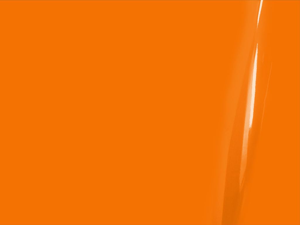 3M 2080 Series G24 Gloss Deep Orange - 5Ft X 2Ft - 10Sq Ft - Dual Cast Thick Vinyl Car Wrapping Film - Vehicle Sheet Roll