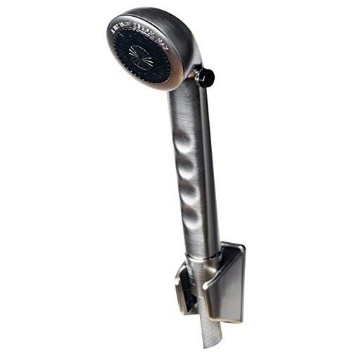 Builders Shoppe 4120Bn Rv/Motorhome Replacement Non-Metallic Hand Held Shower Set Brushed Nickel Finish