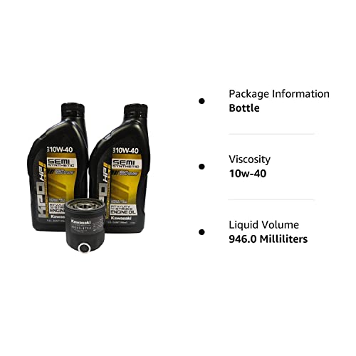 Powersports Authority Oil Change Kit for 2005-2023 Kawasaki Mule 600/610 SX KAF 400, Model 8542065921