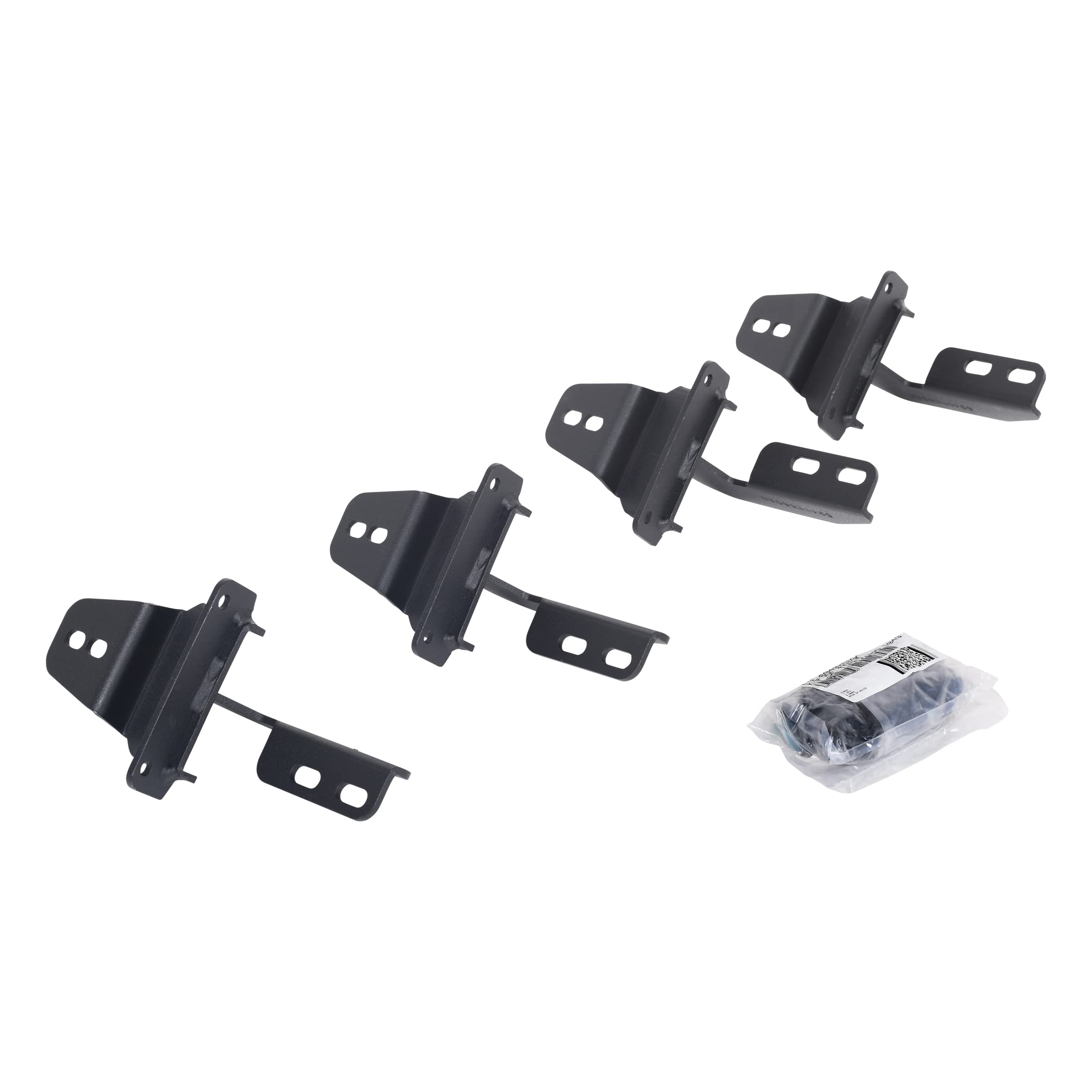 Go Rhino Rb10 / Rb20 Brackets | Mild Steel, Textured Black | 6949265 | Fits 2007-2018 Jeep Wrangler Jk, 2-Door