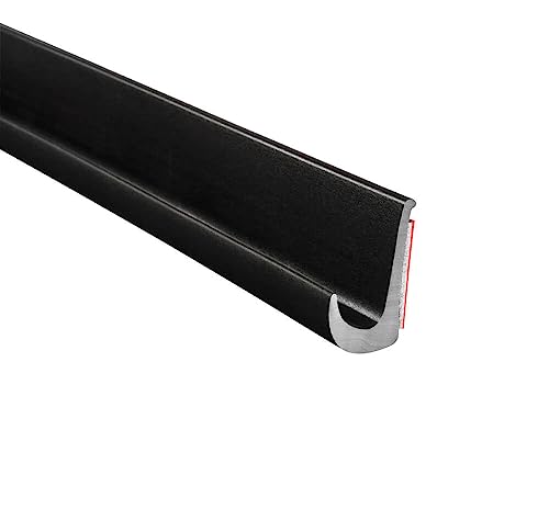 Trimlok Drb50 Blk Pvc Drip Rail 50Ft W/Acryl Tape