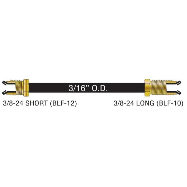 Ags Pa351 Steel Brake Line Kit
