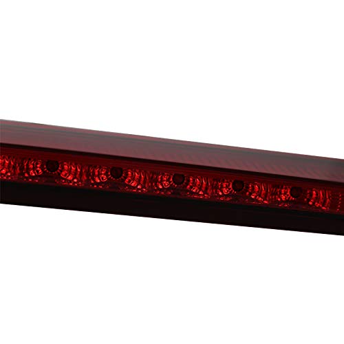 Spec-D Tuning Bright Led Red 3Rd Third Brake Light Trunk Stop Lamp Compatible With 1999-2004 Ford Mustang, Left + Right Pair Assembly