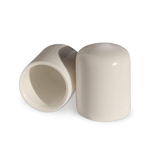 Colorlugs Vinyl Lug Nut Cover | White | Flexible Fit Wheel Lug Nut Cap | Fits 21-23 Mm | Pack Of 20 | Includes Deluxe Extractor