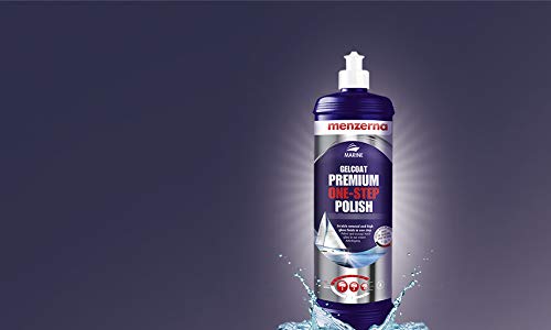 Menzerna Marine One Step Polish - 32 oz, High-Speed Formula for High Gloss Finish