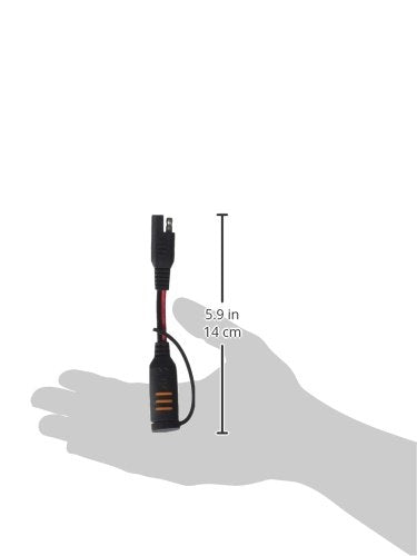 CTEK Battery Charger Comfort Indicator Pigtail Adaptor, Model 56-564, Black