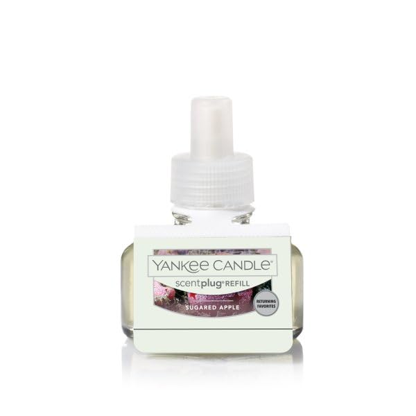 Yankee Candle Scent Plug Refill, Sugared Apple (Pack Of 4)