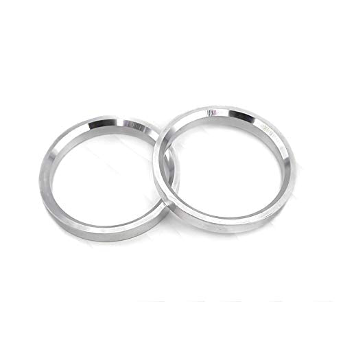 Dcvamous Alloy Aluminum Hub Centric Rings 106 To 87.1, Set Of 4 - Performance Spigot Hubrings Fit 87.1Mm Vehicle Hub And 106Mm W