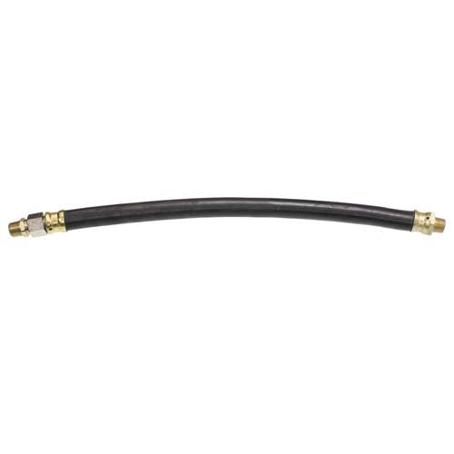 1/2' Air Hose Assembly - 18' - 3/8'-18 (1 Fixed & 1 Swivel) - Max Op 225 Psi