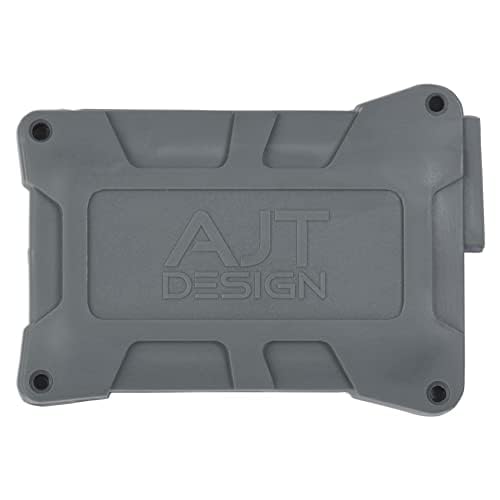 Ajt Design Replacement Key Fob Case For Toyota Tacoma, Tundra, 4Runner V1 - Custom Made In Usa (Color: Lunar Rock)