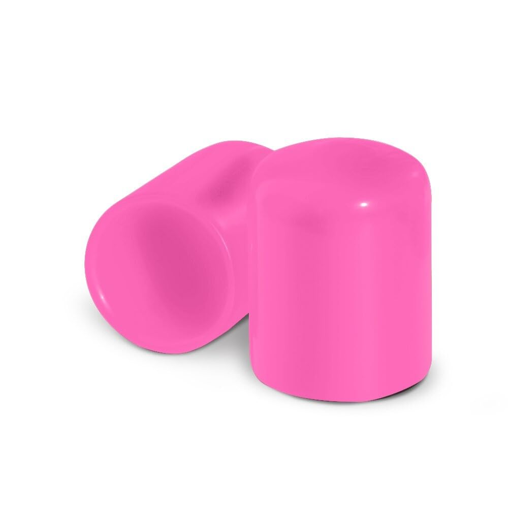 Colorlugs Vinyl Lug Nut Cover | Bubble Gum Pink | Flexible Fit Wheel Lug Nut Cap | Fits 17 Mm | Pack Of 20 | Includes Deluxe Ext