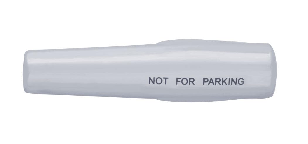 CTW Not Parking Chrome Plastic Parking Lever Cover Compatible with Peterbilt 2006-2019 Compatible with Kenworth