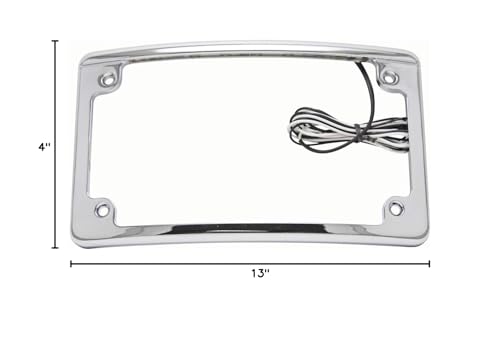 Custom Dynamics Led License Plate Frame (Chrome)
