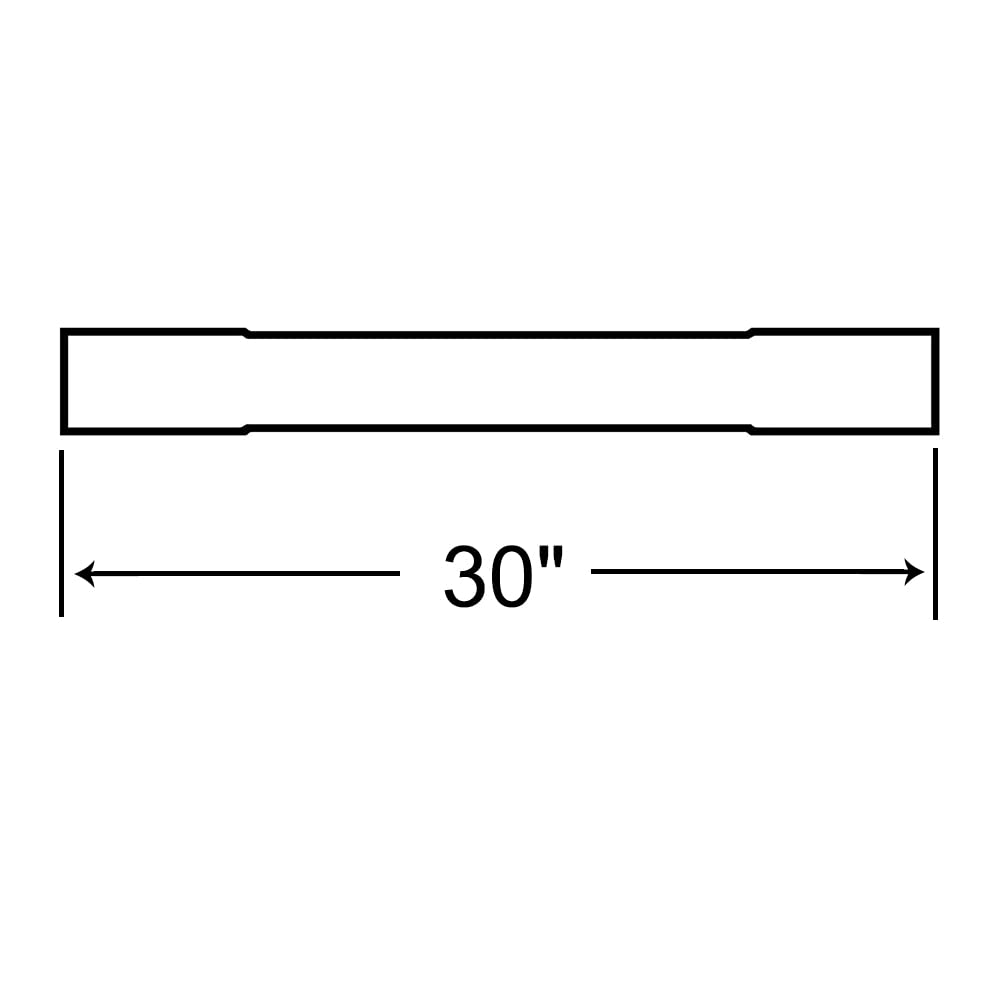 Jamo Performance Exhaust 4' Muffler Replacement Pipe 30' Length