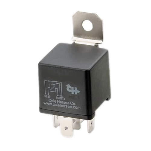 Cole Hersee RA700112RNBX 70A Relay (Form_A 12V Res_Bracket)