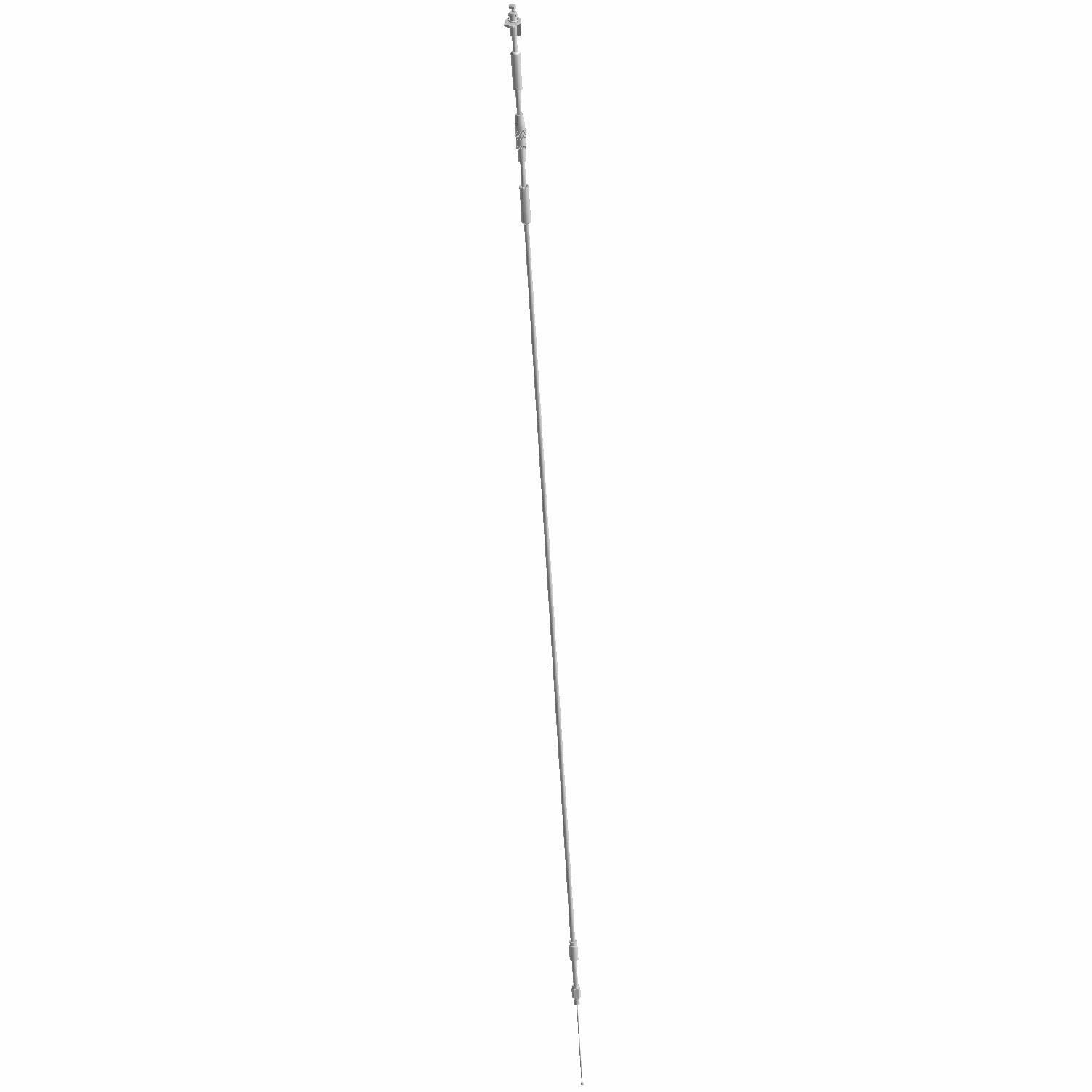 Polaris Atv Throttle Cable, 1/4 Turn, Genuine Oem Part 7081219, Qty 1