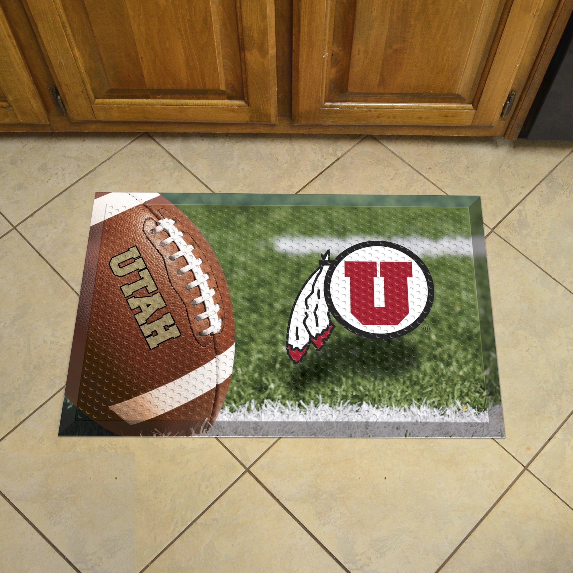 Utah Rubber Scraper Door Mat