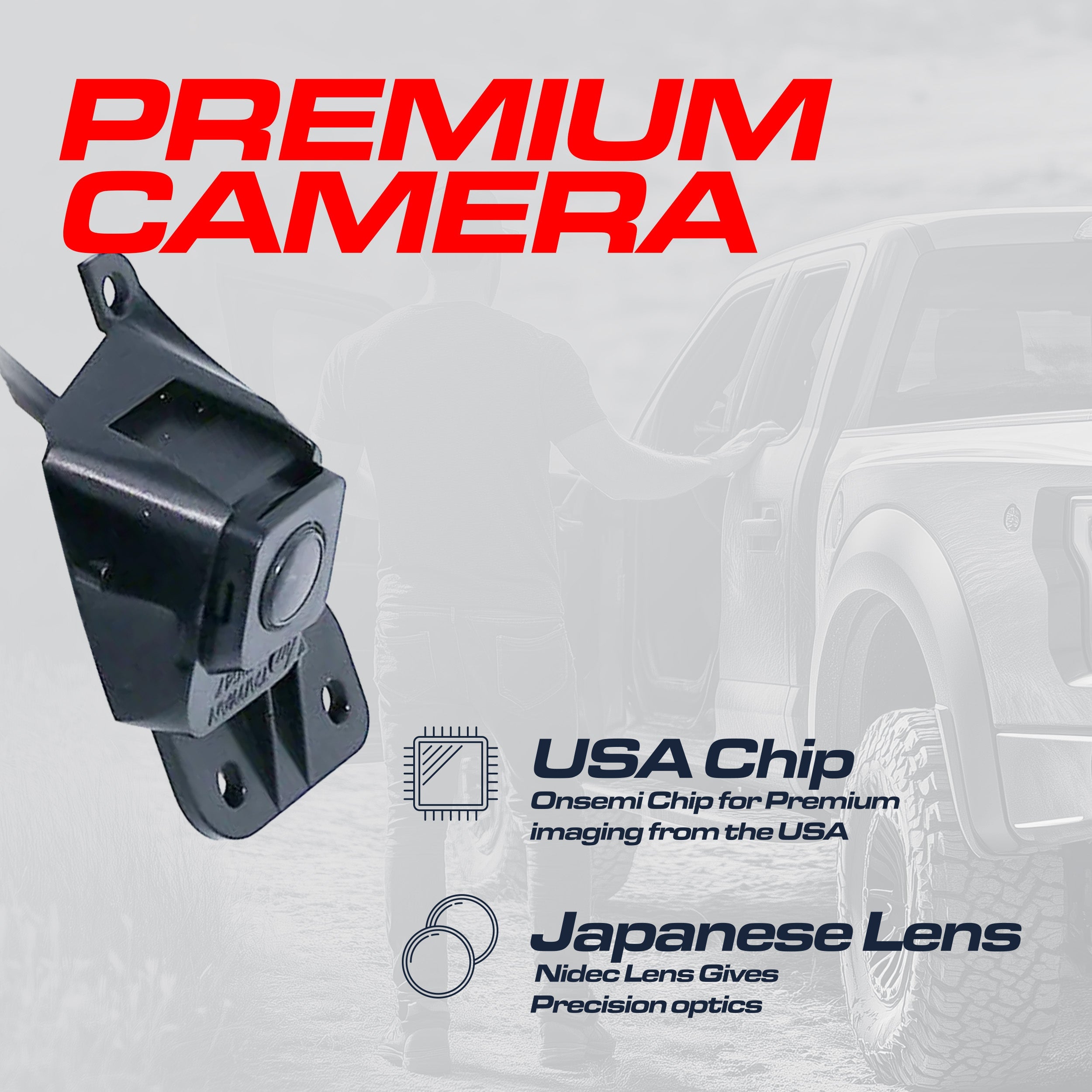 Chevrolet Silverado / GMC Sierra (2009-2012) OEM Replacement Backup Camera OE Part # 25998187, 19367046