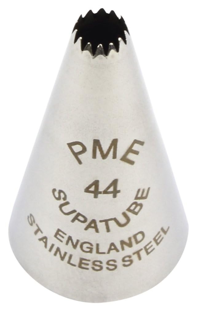 Pme, Decorating Tip, No. 44 Seamless Stainless Steel Large Rope Supatube