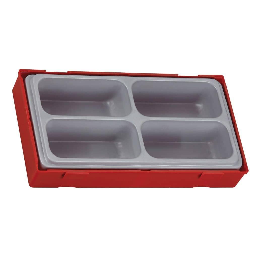 Teng Tools Empty Storage Tray With 4 Compartments TT03, Silver