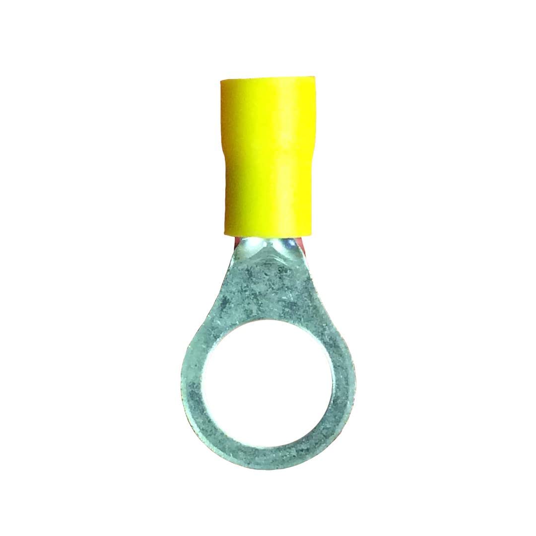 Wirthco Battery Doctor 80357 Vinyl Ring Terminal 12-10 Awg - 3/8 Stud, 100 Pack