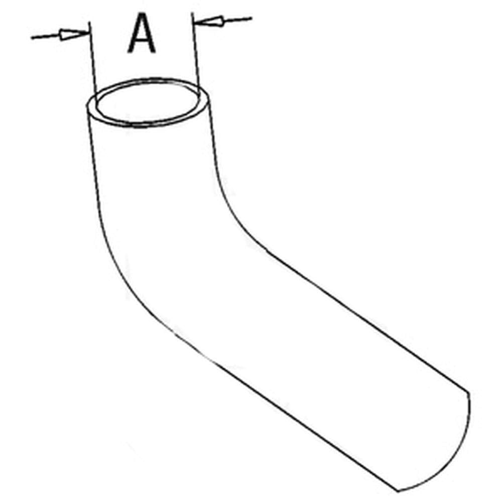 RAParts 194299M1-1 New Upper Radiator Hose Fits MF Tractor 135 2135 230 235