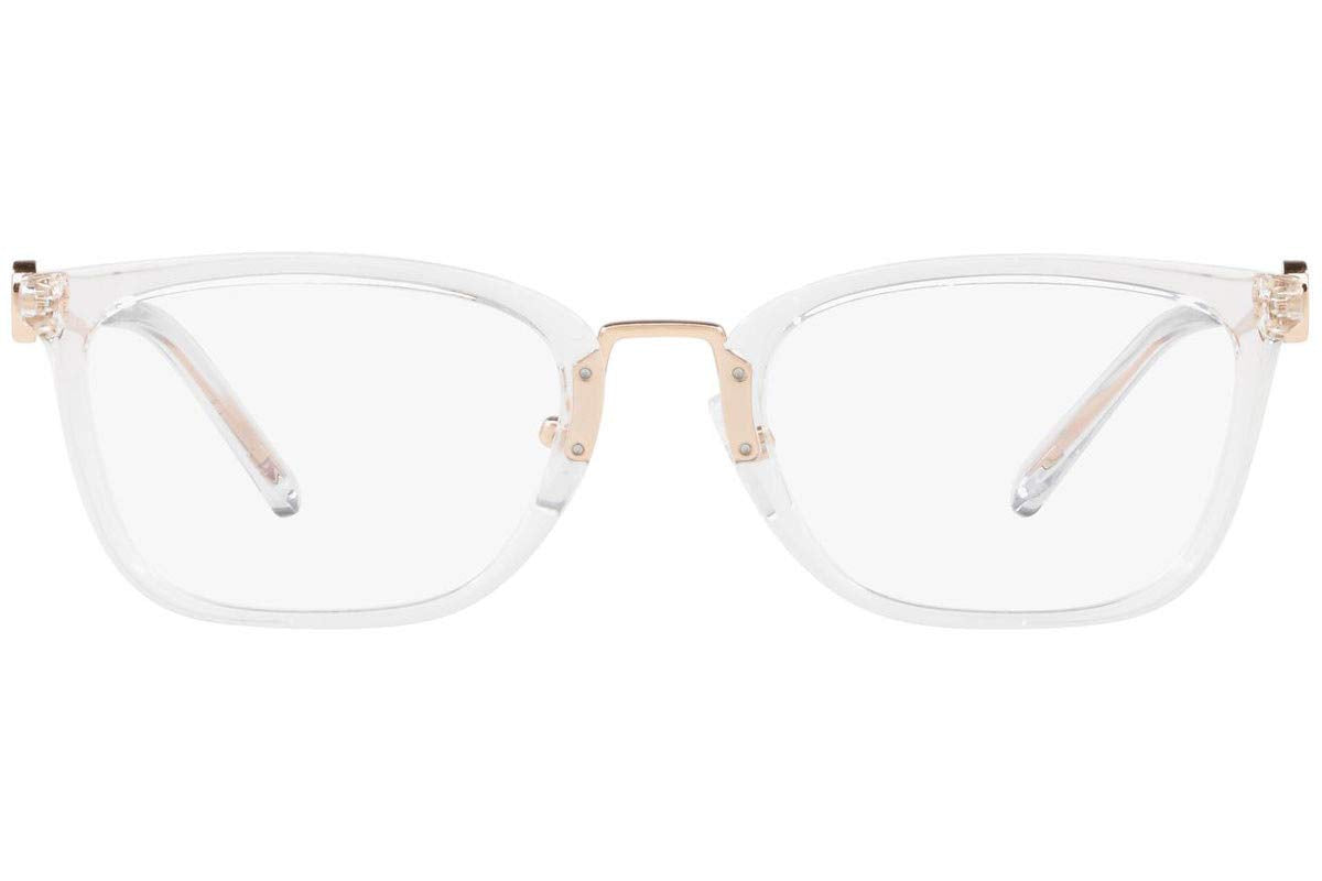 Michael Kors MK4054 Women's Prescription Eyewear Frames, 52 mm, Acetate, Clear/Demo Lens