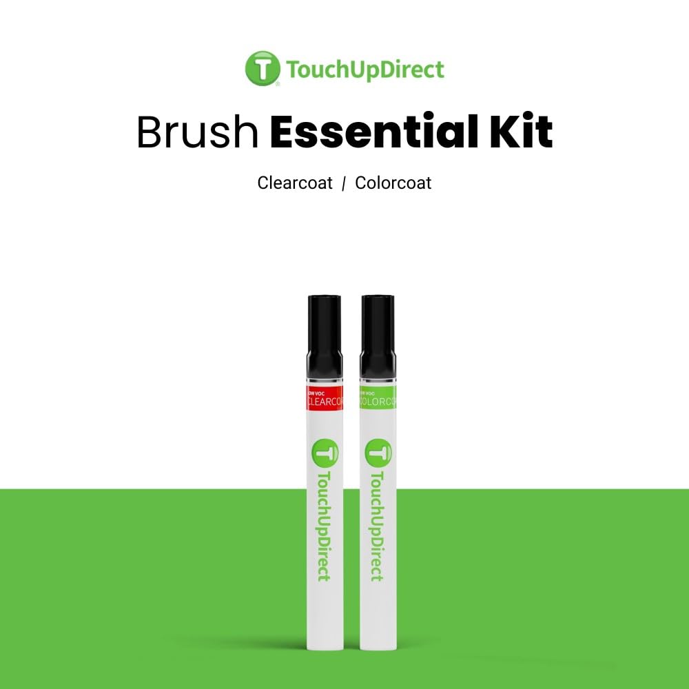 Touchupdirect 416 Carbon Black Metallic Compatible With Bmw Exact Match Touch Up Paint Brush - Essential Kit