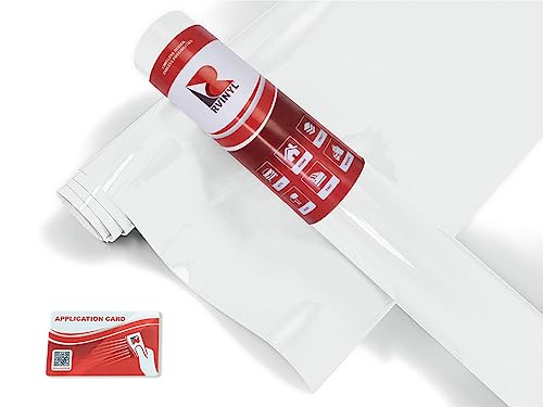 Avery Dennison Sw900 101-O In Gloss White - Dual Layered Vinyl Car Supreme Wrapping Film - 3Ft X 5Ft - Vehicle Sheet Roll
