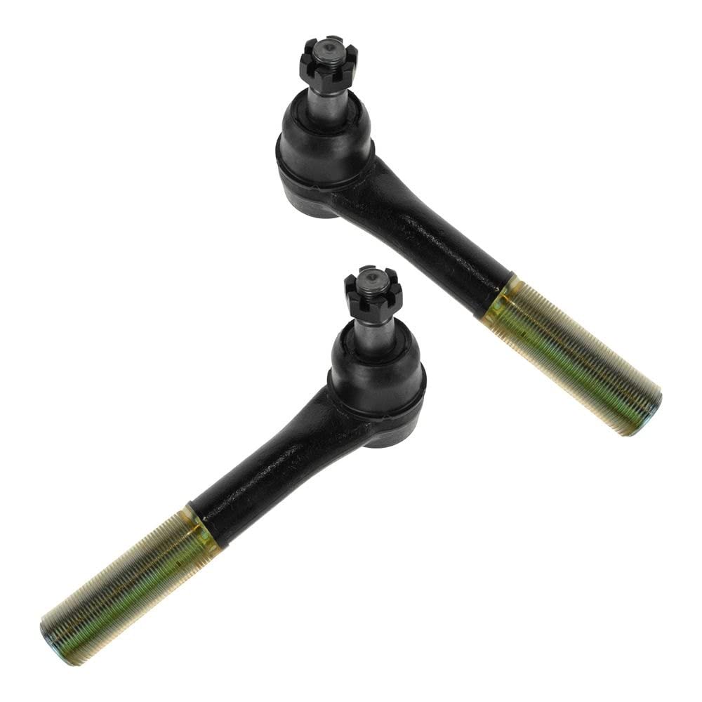 TRQ Front Outer Tie Rod Set Compatible with 2000-2005 Ford Excursion 1999-2007 F-250 Super Duty F-350 Super Duty