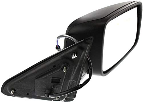 Kool Vue Mirror Compatible With 2009-2010 Dodge Ram 1500 / Ram 2500 And 2011-2012 Ram 1500/2500 Power, Manual Folding, Heated, T