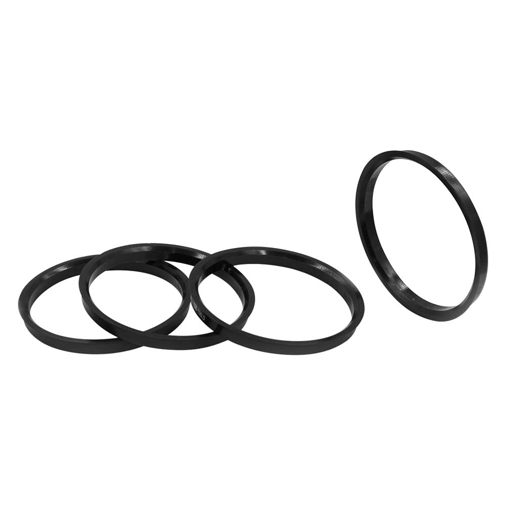 Wheel Accessories Parts 4 Pcs Poly Carbonate Hub Centric Rings OD 106.10mm ID 67.10mm Fits Hyundai Kia Jeep Mitsubishi Hubs