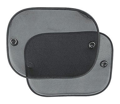 Custom Accessories 14.5 in. L x 17.5 in. W Black Foldable Sun Shade
