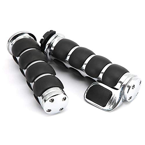 INNOGLOW Motorcycle Handlebar Grips 1'' 26mm Non-Slip Hand Grip with Throttle Assist for Harley Kawasiki Suzuki Cruisers Motorbi