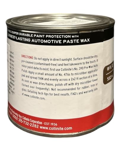Collinite 47618 No. 476S Super Doublecoat Auto Wax - 18 Oz