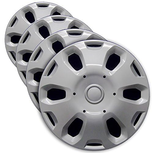 Premium Hubcap Set, Replacement For Ford Transit Connect 2010-2013, 15-Inch Wheel Covers (4 Pieces)