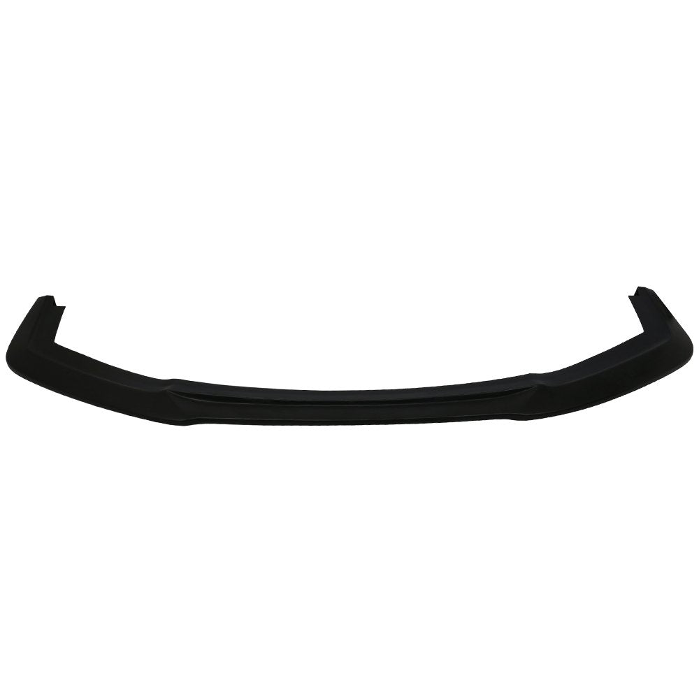 IKON MOTORSPORTS, Front Bumper Lip Compatible with 2017-2021 Honda Civic Hatchback Sport Trim, GT Style Unpainted PU Front Lip U